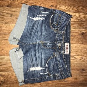 Jean shorts